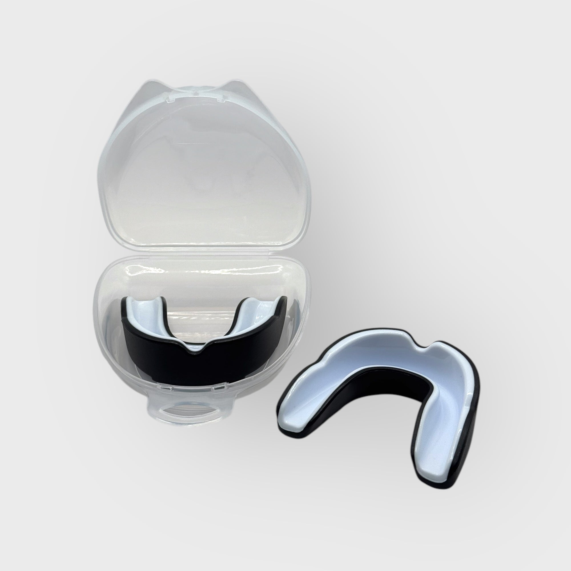 Gebitsbeschermer Zwart met Wit